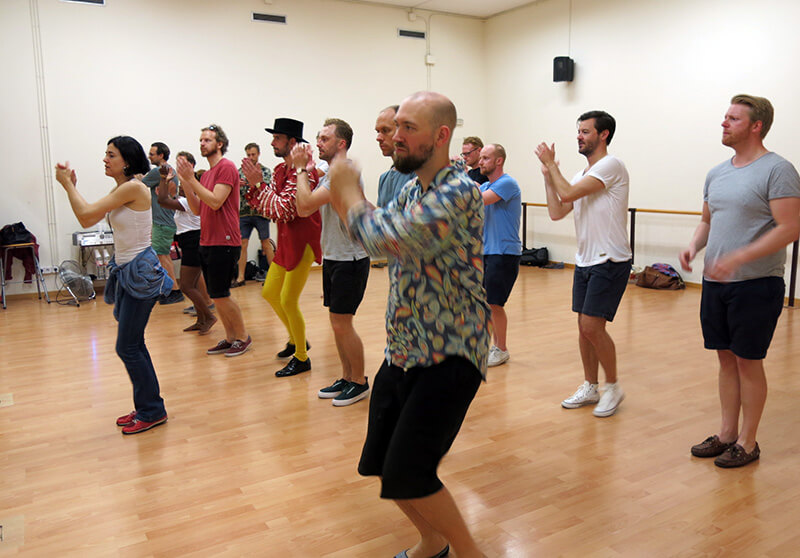 Clases de baile para solteros